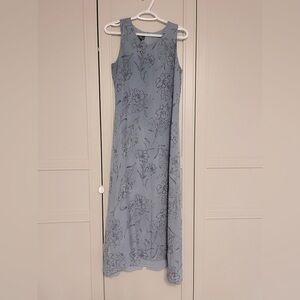 Lauren Ralph Lauren Blue Floral Maxi Dress